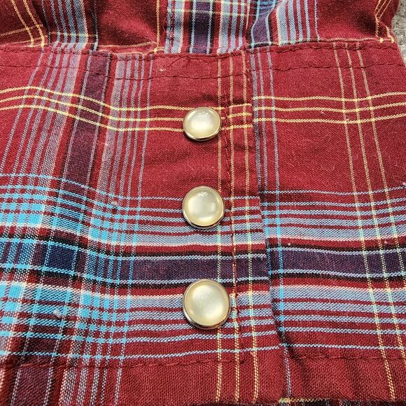 Wrangler Shirt Mens 2XL Plaid Western Pearl Snap Long Sleeve Button Up Casual - Picture 13 of 15